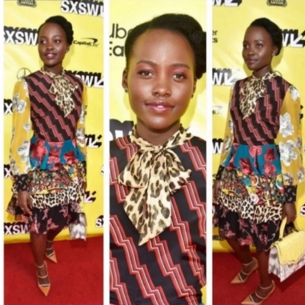 Alice + Olivia Dasha Tiered Silk Mini Dress, Size 4